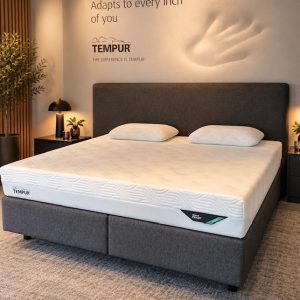 Tempur boxspring seng med Tempur Prima madrass